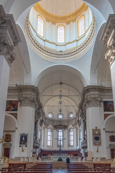 Padova Itálie Srpna 2021 Interiér Katedrály Italském Městě Padově — Stock fotografie