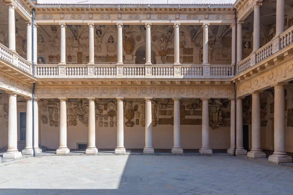 Padua Italia Agosto 2021 Patio Del Palazzo Ciudad Italiana Padua — Foto de Stock