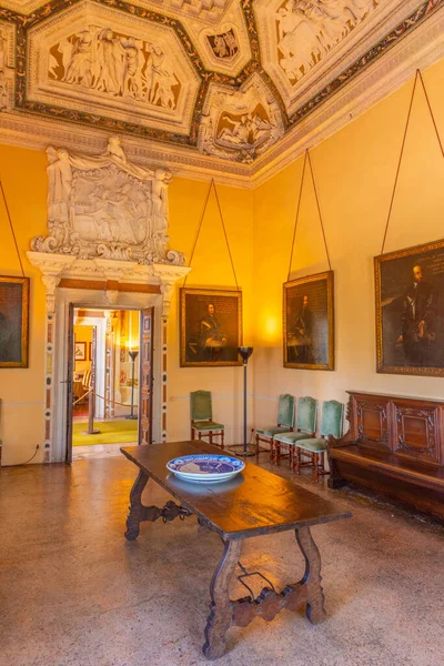 Vicenza Itália Agosto 2021 Interior Villa Rotonda Cidade Italiana Vicenza — Fotografia de Stock