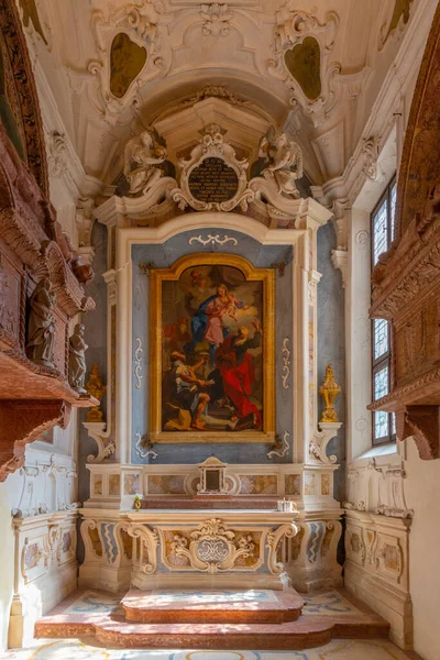 Vicenza Italy August 2021 Interior Cathedral Santa Maria Annunciata Vicenza — ストック写真