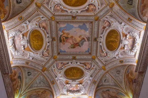 Vicenza Italy August 2021 Decoration Palazzo Chiericati Italian Town Vicenza — стоковое фото