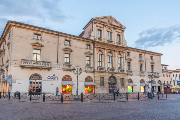 Vicenza Italia Agosto 2021 Piazza Castello Ciudad Italiana Vicenza — Foto de Stock