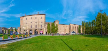 Parma, İtalya, 25 Eylül 2021: Palazzo della Pilotta, Parma İtalya
