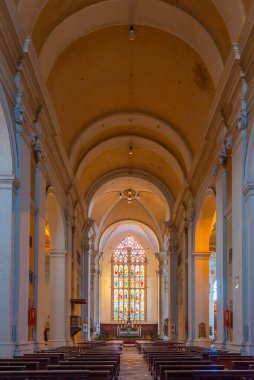 Perugia, İtalya, 2 Ekim 2021: Perugia İtalya 'da San Domenico Manastırı