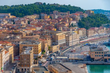 Ancona, İtalya, 26 Eylül 2021 İtalyan şehri Ancona