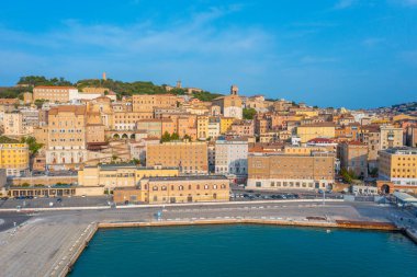 Ancona, İtalya, 26 Eylül 2021 İtalyan şehri Ancona