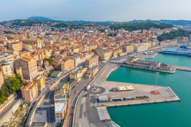 Ancona, İtalya, 26 Eylül 2021 İtalyan şehri Ancona