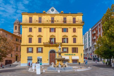 Ancona, İtalya, 26 Eylül 2021 Ancona İtalya Piazza Roma