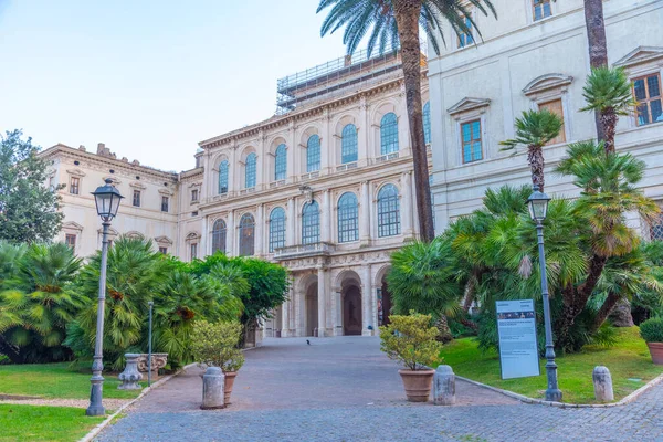 Roma, İtalya, 4 Ekim 2021: Palazzo Barberini İtalyan başkenti Roma 'da.