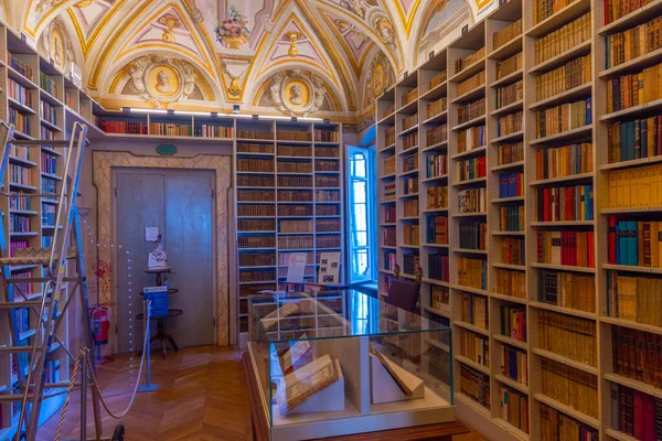 Perugia Italia Octubre 2021 Interior Del Palazzo Sorbello Casco Antiguo —  Fotos de Stock