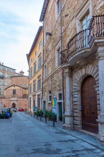 Perugia, İtalya, 2 Ekim 2021: Chiesa della compagnia della morte, Perugia, İtalya.