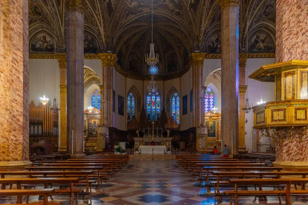 Perugia Italia Octubre 2021 Interior Catedral San Lorenzo Perugia Italia — Foto de Stock