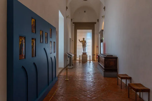 Gubbio Italië Oktober 2021 Kamer Palazzo Ducale Gubbio Italië — Stockfoto