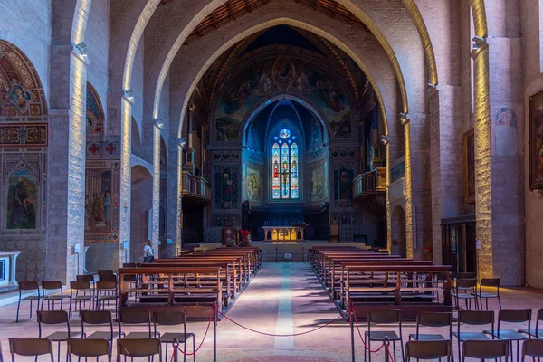 Gubbio Ιταλία Οκτωβρίου 2021 Καθεδρικός Ναός Santi Mariano Giacomo Στην — Φωτογραφία Αρχείου