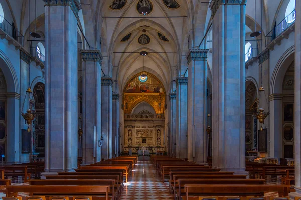 Loreto Settembre 2021 Interno Del Santuario Della Santa Casa Loreto — Foto Stock