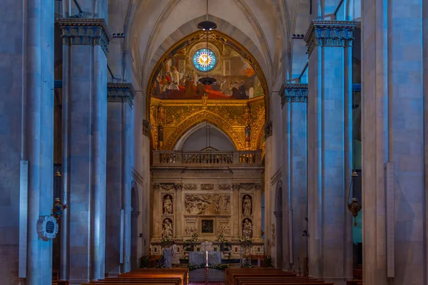 Loreto Itália Setembro 2021 Interior Santuário Santa Casa Loreto Itália — Fotografia de Stock