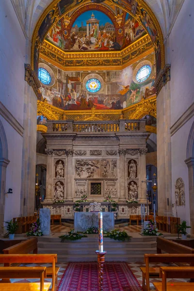 Loreto Italia Septiembre 2021 Interior Del Santuario Santa Casa Loreto — Foto de Stock