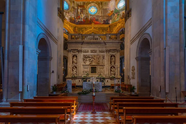 Loreto Italia Septiembre 2021 Interior Del Santuario Santa Casa Loreto — Foto de Stock