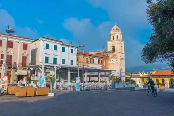 Sirolo, İtalya, 28 Eylül 2021: San Nicolo di Bari Kilisesi Sirolo, İtalya.