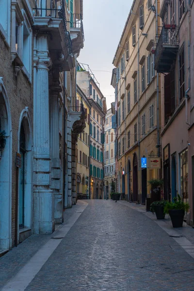 Ancona Italien September 2021 Enge Straße Der Altstadt Von Ancona — Stockfoto