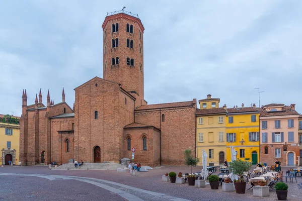Piacenza Ιταλία Σεπτεμβρίου 2021 Βασιλική Του Αγίου Αντωνίου Στην Ιταλική — Φωτογραφία Αρχείου