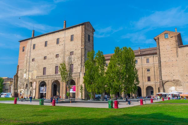 Parma, İtalya, 25 Eylül 2021: Palazzo della Pilotta, Parma İtalya