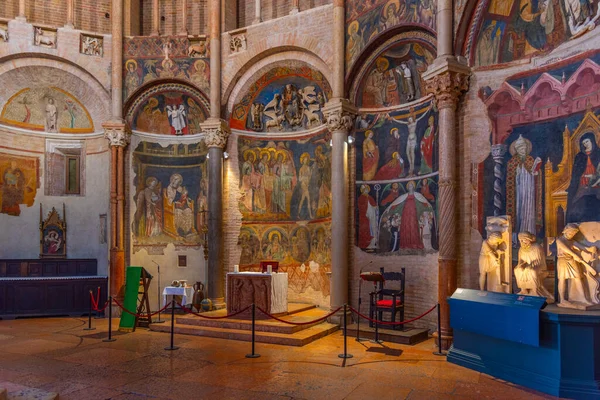 Parma, İtalya, 25 Eylül 2021: Parma İtalya 'nın Vaftizhanesi