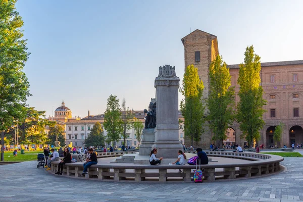 Parma Italy September 2021 Monument Giuseppe Verdi Parma Italy — ストック写真