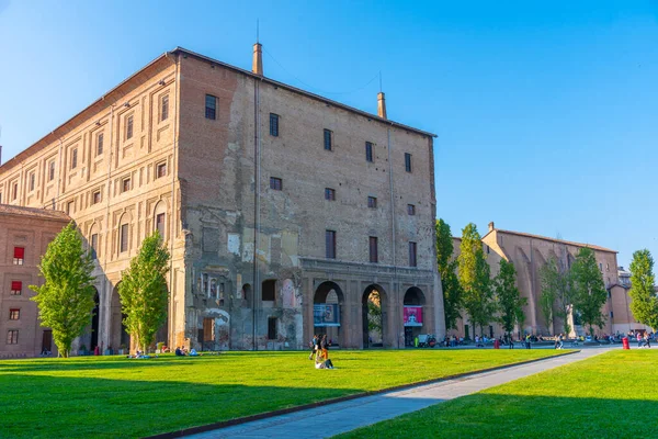 Parma, İtalya, 24 Eylül 2021: Palazzo della Pilotta, Parma İtalya
