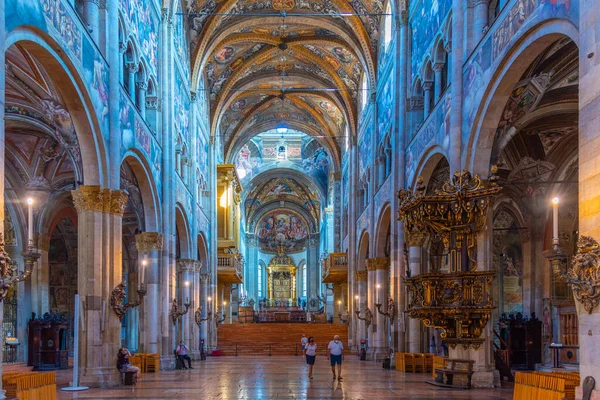 Parma Italy September 2021 Interior Cathedral Parma Italy — ストック写真