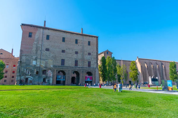 Parma, İtalya, 24 Eylül 2021: Palazzo della Pilotta, Parma İtalya