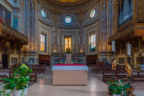 Mantua Italia Septiembre 2021 Interior Basílica Sant Andrea Mantua Italia — Foto de Stock