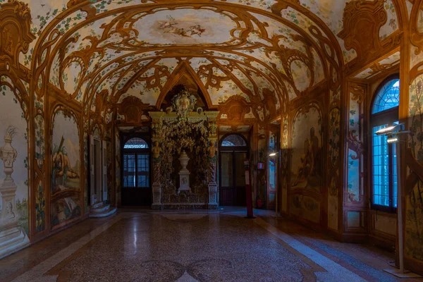 Mantua Italië September 2021 Zaal Het Palazzo Ducale Italiaanse Stad — Stockfoto