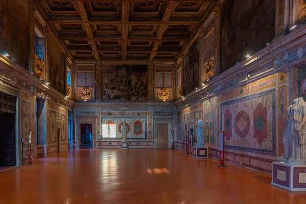 Mantua Italien September 2021 Saal Palazzo Ducale Der Italienischen Stadt — Stockfoto