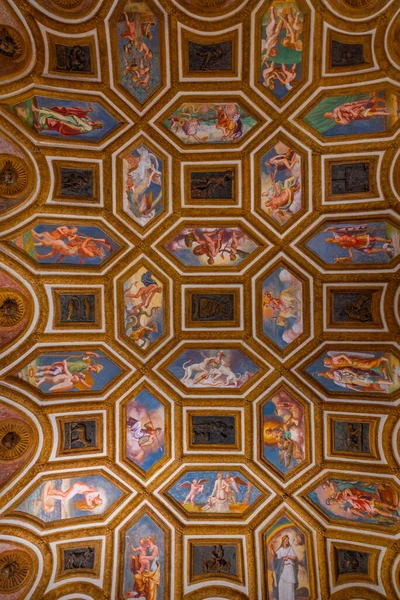 Mantua Włochy Września 2021 Izba Miłości Psychiki Wewnątrz Palazzo Włoskim — Zdjęcie stockowe