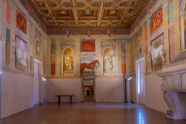 Mantua Itálie Září 2021 Komora Větrů Uvnitř Palazzo Italském Městě — Stock fotografie