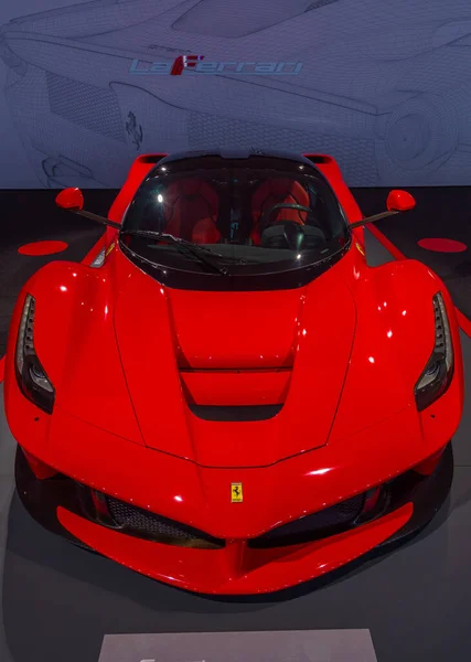 Maranello Italien September 2021 Laferrari Inne Museet Ferrari Maranello Italien — Stockfoto