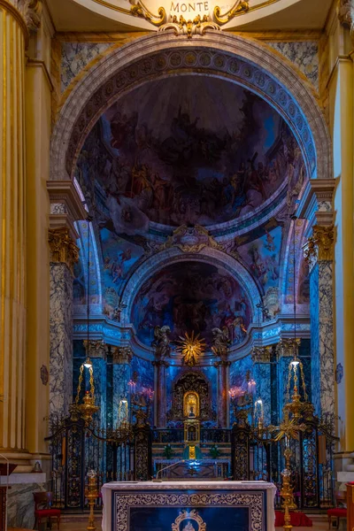 Bologne Italie Septembre 2021 Intérieur Sanctuaire Madonna San Luca Bologne — Photo