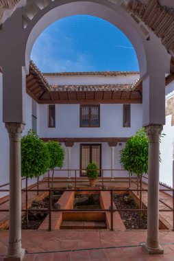Ronda, İspanya, 22 Mayıs 2021: Casa del Gigante, İspanyol şehri Ronda