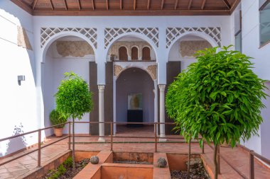 Ronda, İspanya, 22 Mayıs 2021: Casa del Gigante, İspanyol şehri Ronda