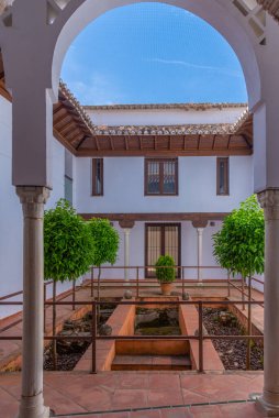 Ronda, İspanya, 22 Mayıs 2021: Casa del Gigante, İspanyol şehri Ronda
