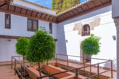 Ronda, İspanya, 22 Mayıs 2021: Casa del Gigante, İspanyol şehri Ronda