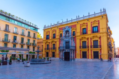 Malaga, İspanya, 24 Mayıs 2021: Malaga, İspanya 'daki Unicaja Vakfı Kültür Merkezi