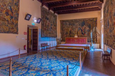 Cuenca, İspanya, 27 Mayıs 2021: İspanya 'nın Cuenca kentindeki Museo Diocesiano