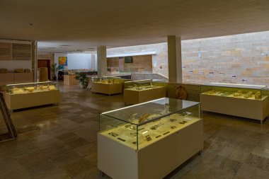 Veliki Preslav, Bulgaristan, 8 Mayıs 2021: Veliki Preslav Bulgaristan 'daki tarihi müze