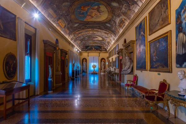 Bologna Itálie Září 2021 Komora Palazzo Comunale Italském Městě Bologna — Stock fotografie