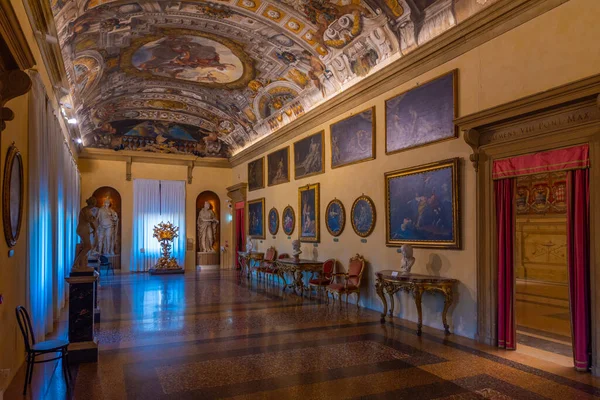 Bologna Italien September 2021 Saal Palazzo Comunale Der Italienischen Stadt — Stockfoto