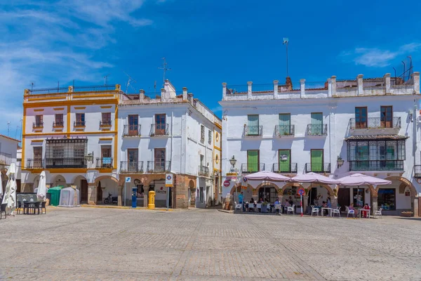 Zafra, İspanya, 20 Mayıs 2021: İspanyol şehri Zafra Grande