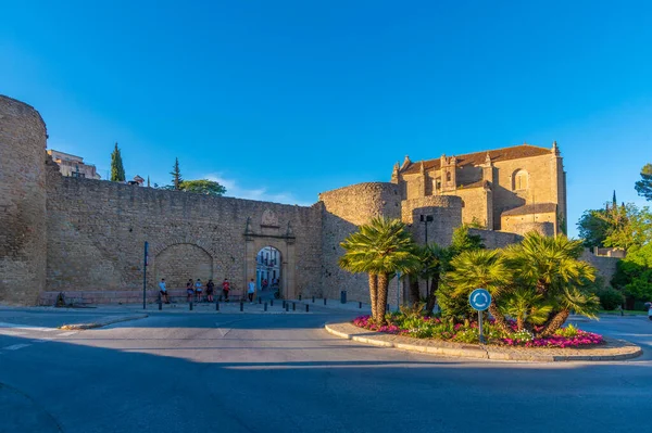 Ronda Spain May 2021 Puerta Almocabar Gate Ronda Spain — Stock Photo, Image