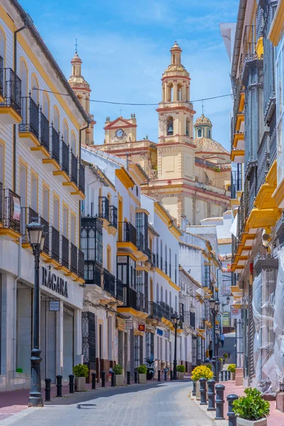 Olvera España Mayo 2021 Calle Blanca Casco Antiguo Ciudad Española — Foto de Stock